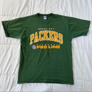 Russell Athletic Green Packers Pro Line Tee